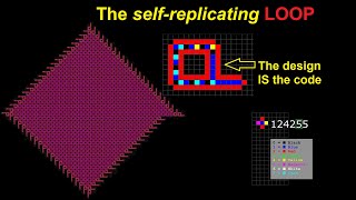 Langtons Loops The cellular automaton that copies itself [upl. by Taka]