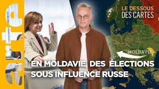 Moldavie  des élections sous influence russe  LEssentiel du Dessous des Cartes  ARTE [upl. by Sugar126]