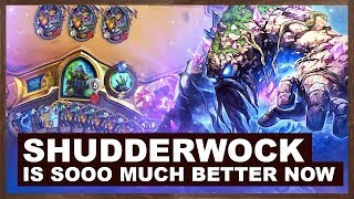 Shudderwock Is Sooo Much Better Now  Rastakhan’s Rumble  Hearthstone [upl. by Eddana]