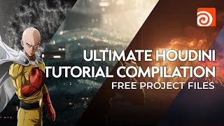 Ultimate Houdini Tutorial Collection  Free Project Files [upl. by Sirob]