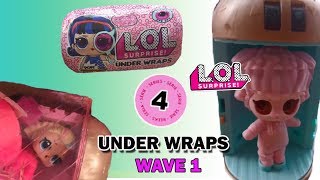 LOL Surprise UNDER WRAPS 4 Series ПЕРВАЯ РАСПАКОВКА  LOL Surprise UNDER WRAPS Series 4 unpacking [upl. by Rimidalv]