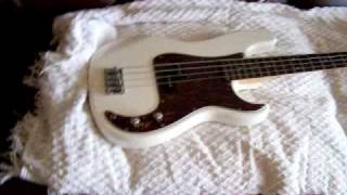 Fender Precision Bass replica [upl. by Nairim]