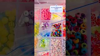 Lets arrange beads in box😍 shorts beads jewelrymaking diyideas diycraftisland diyathome [upl. by Aerdnael679]