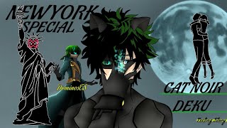 New York SpecialCat Noir Deku MHABNHA Texting Story series DominosTS7 [upl. by Chang]