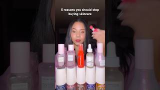 5 reasons you should STOP buying skincare skincare preppyyyy cosmetics beautyproductsfyp viral [upl. by Anrahc]