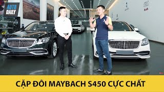 Cặp đôi Mercedes Maybach S450 quotnhư hai giọt nướcquot nhưng giá lại chênh nhau  VÌ SAO Autodailyvn [upl. by Melita796]