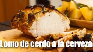 Lomo de cerdo a la cerveza [upl. by Saxena339]