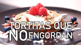 Receta tortitas PROTÉICAS dulces NO ENGORDAN Dittamoon [upl. by Saville]