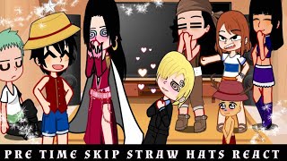 One Piece Pre Time Skip Straw Hats  Boa Hancock React  Chu and Jin [upl. by Smith]