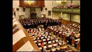 95 jarig jubileum  Het Urker Mannenkoor Hallelujah  Omroep Flevoland  Live recording [upl. by Anairotciv]