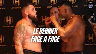 HEXAGONE MMA 15 Morel vs Brandao  PESÉE OFFICIELLE [upl. by Ailima]