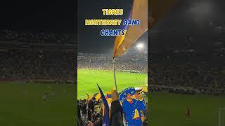 Tigres Monterrey band and chants mexico football shorts [upl. by Ydderf313]