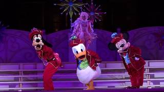 クリスマスウィッシュ2010 立ち見ドセン最前列 TokyoDisneySEA [upl. by Dahc]