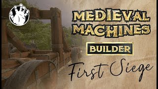 Medieval Machines Builder  First Siege  Buduję katapultę [upl. by Hanikehs]