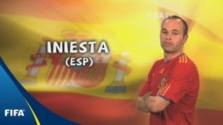 Andres Iniesta  2010 FIFA World Cup [upl. by Imar]