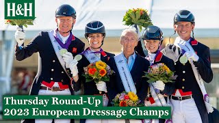 Britain Win Team GOLD 🥇  European Dressage Championships [upl. by Jollanta159]