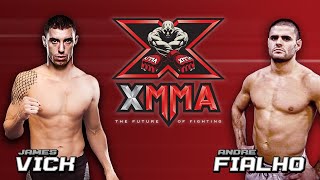 XMMA  JAMES VICK vs ANDRE FIALHO [upl. by Naresh]