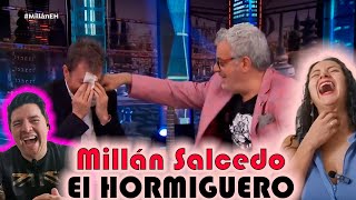 Ataque de RISA de PABLOS MOTOS en anécdota de MILLAN SALCEDO  EL Hormiguero [upl. by Copp]