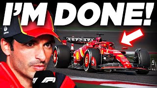 Sainz Drops BOMBSHELL on Ferrari After SHOCKING STATEMENT [upl. by Danzig730]