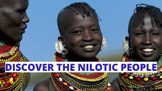 Discover the Nilotic People Darkest Tallest and Thinnest People on Earth [upl. by Kerri]