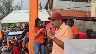 Dem Surprise  Dr  Wykeham McNeil Full Speech in Water Square  lowe River Trelawny paulpatmore [upl. by Allehcim]