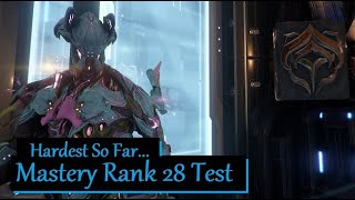 Mastery Rank 28 Test  Warframe [upl. by Cordeelia]