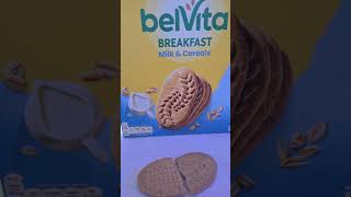 MILK amp CEREALS BREAKFAST BAR BELVITA biscuit breakfast milk cereals shorts cookies [upl. by Noda]