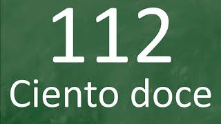 Números del 100 al 200 en español [upl. by Bortz]