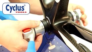 CYCLUS TOOLS® Einpressspindel für PressFit Lager [upl. by Eirrotal]