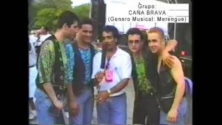 GRUPO CAÑA BRAVA 1993 Saludando Desde Orchard Beach Bronx New York [upl. by Kenwee991]