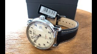 4K Review amp unboxing Zeppelin 76565 series LZ127 watch [upl. by Hazen]