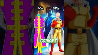 Se Osama wardian vs saitama saitama dragonball dragonballsuper onepunchman shorts vs anime [upl. by Laemsi236]