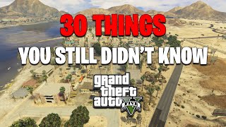 More Stuff You Didnt Know About GTA 5 [upl. by Rise]