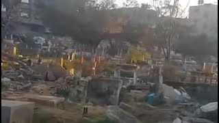 CNN Witnesses Israeli Forces Desecrating Graves In Gaza [upl. by Nawud]