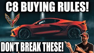 5 TIPS amp RULES for BUYING a Chevrolet C8 Corvette [upl. by Adriell389]