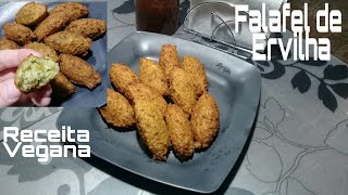 Falafel de Ervilha Receita Vegana Maravilhosa [upl. by Airot]