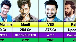 Ritesh Deshmukh Hits And Flops Movies List  Ritesh Deshmukh all movies verdict  Visfot  Raid 2 [upl. by Poliard726]