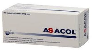 أساكول أقراص لعلاج التهابات القولون التقرحى Asacol Tablets To treat ulcerative colitis [upl. by Aramat802]