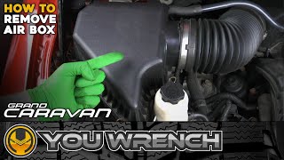 How to Remove and Refit Your Air Box  Grand Caravan 36 V6 20112021 [upl. by Corel]