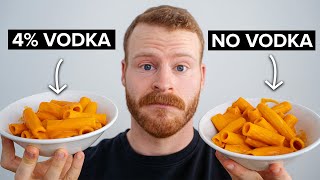 Does Vodka actually make Pasta taste better [upl. by Burnie]