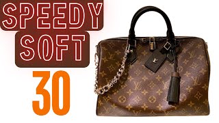 LOUIS VUITTON SPEEDY SOFT 30 DARK [upl. by Michaelina]