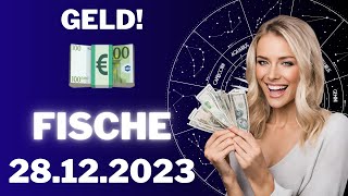 FISCHE ♓️💶 GELDSEGEN ZU NEUJAHR 🤑 Horoskop  28Dezember 2023 fische tarot [upl. by Harod]