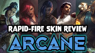 RapidFire Skin Review Arcane [upl. by Narmi]