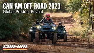 2023 CanAm ATV Lineup  Global Product Reveal [upl. by Pitzer]