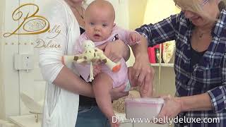 3d Baby Fußabdruck Set mit LOVE Rahmen [upl. by Cooper]