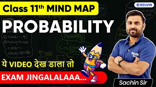 Probability Class 11 Mind Map  Chapter in 14 Minutes ⏱ CBSE Class 11 Maths NCERT Solutions  KELVIN [upl. by Syck]