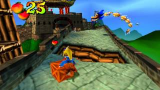 Crash Bandicoot 3 Warped PS1 walkthrough  Orient Express [upl. by Weksler33]