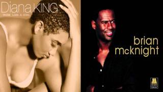 Brian McKnight  Diana king  When We Were Kings [upl. by Elehcar524]