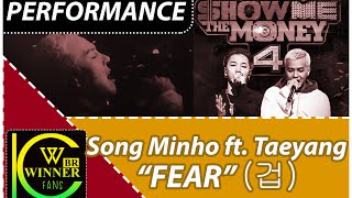 SMTM4 Song Mino feat Taeyang  FEAR겁SemiFinal  LEGENDADO PTBR [upl. by Hurwitz629]