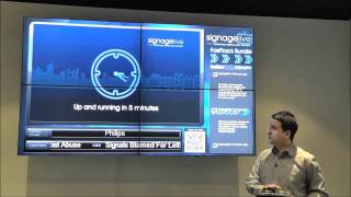 Controlling a video wall with Signagelive [upl. by Eiroc]